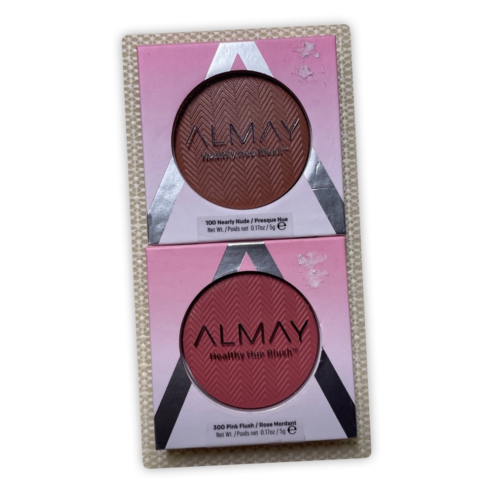 Almay‎ Blush Duo in Pink Flush & Nearly Nude